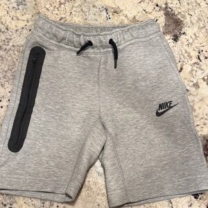 Nike Gray Tech Fleece Shorts